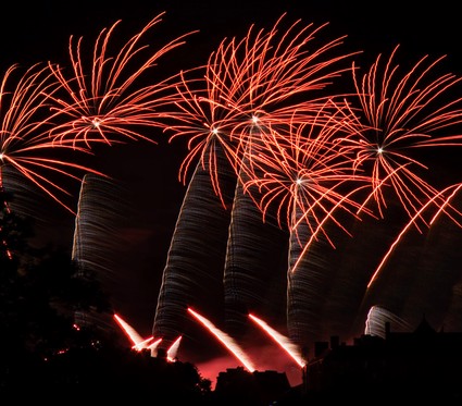Edinburgh International Festival closing fireworks
